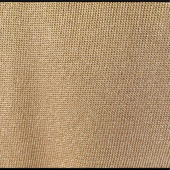 BEAUTIFUL LAURA ASHLEY GOLD METALLIC-KNIT SLEEVELESS TOP - Picture 2 of 5